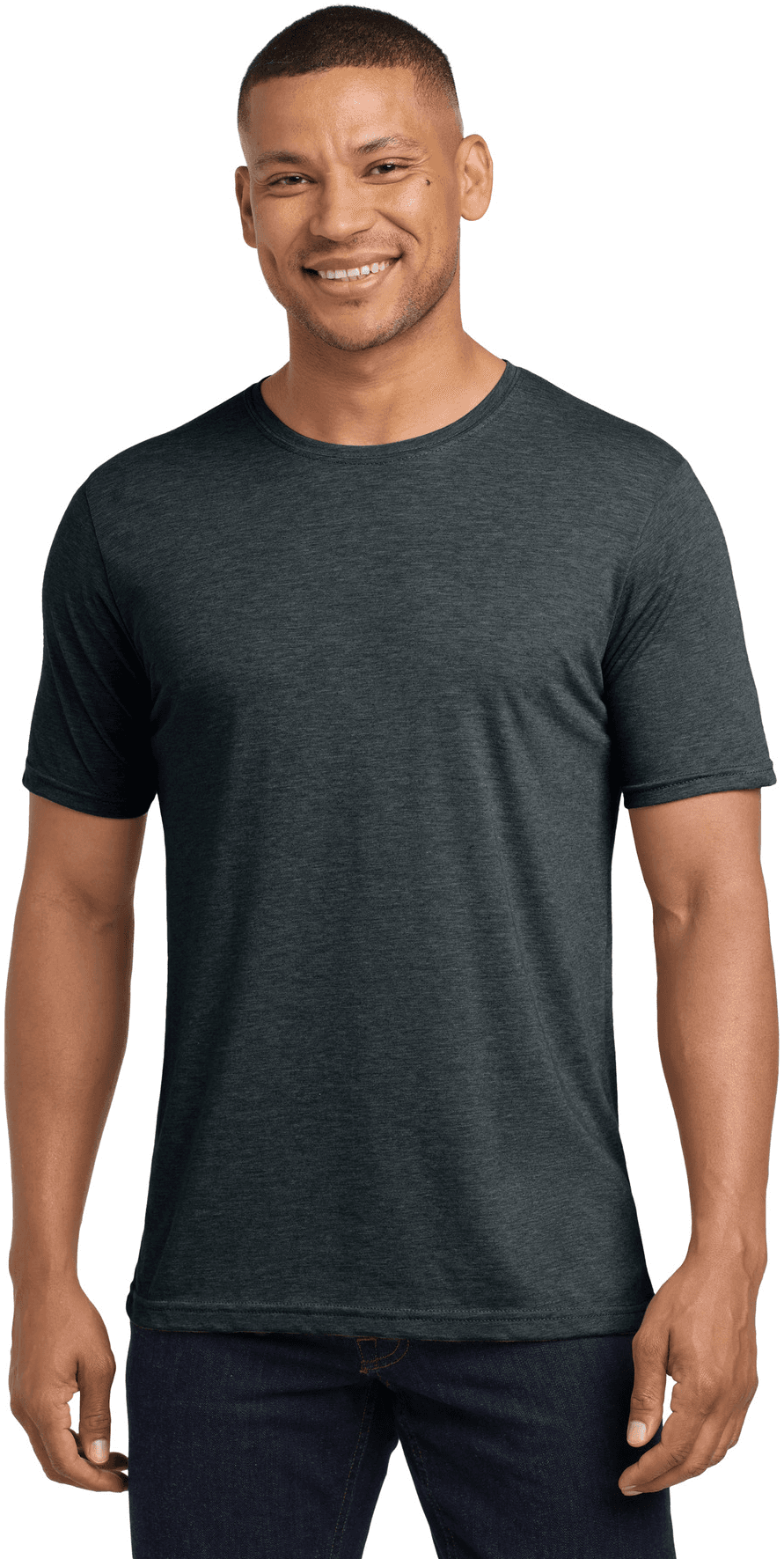 Adult Poly/Cotton Tee.