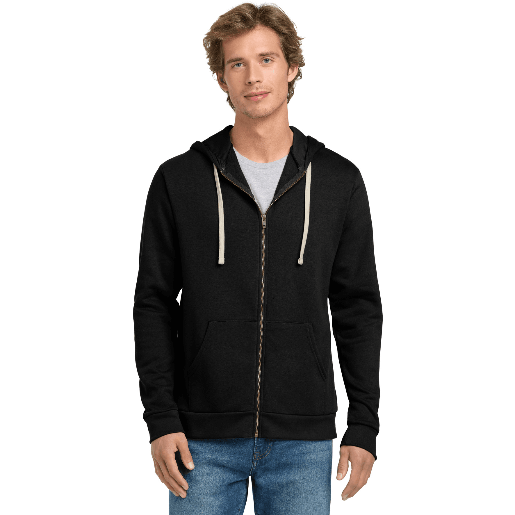 Adult Santa Barbara Zip Hoodie.
