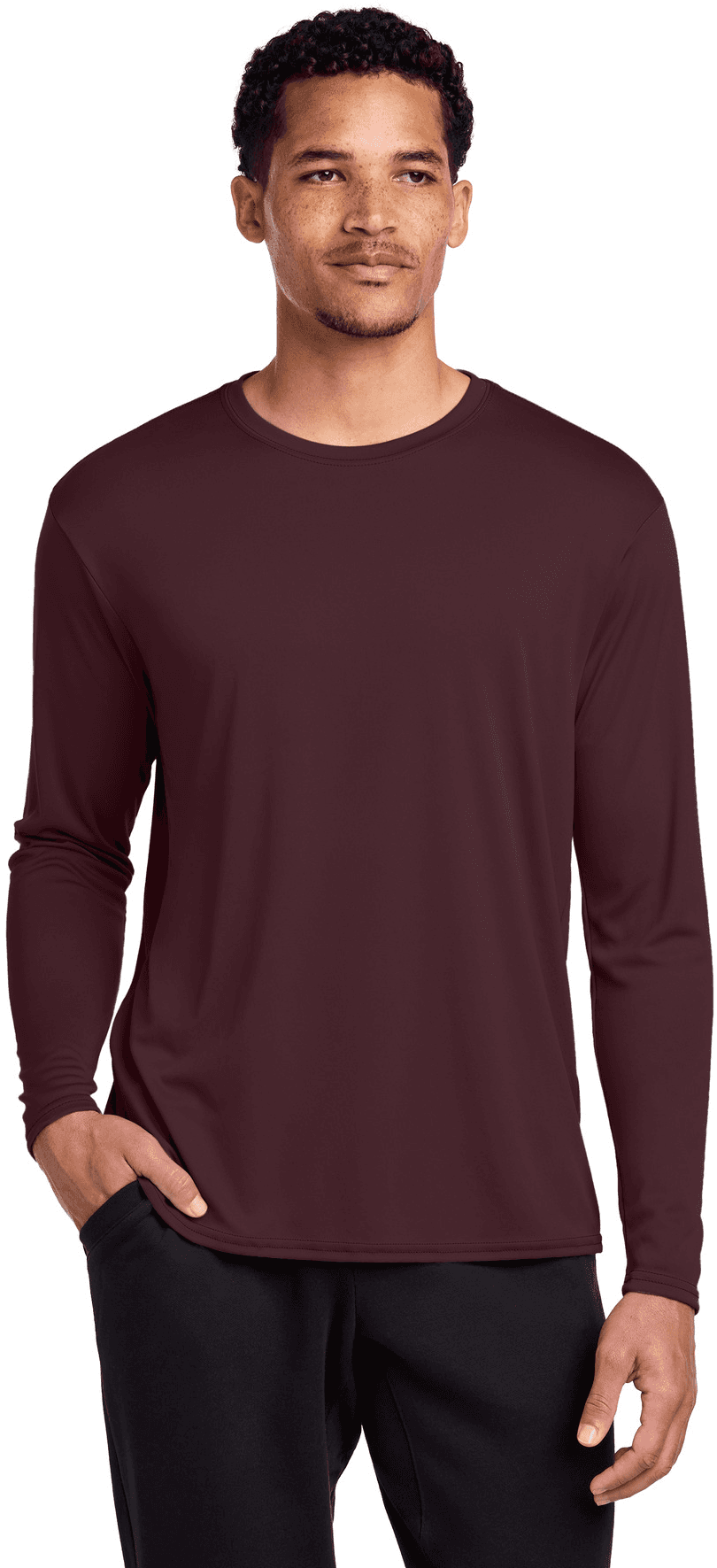 Long Sleeve Performance Tee.