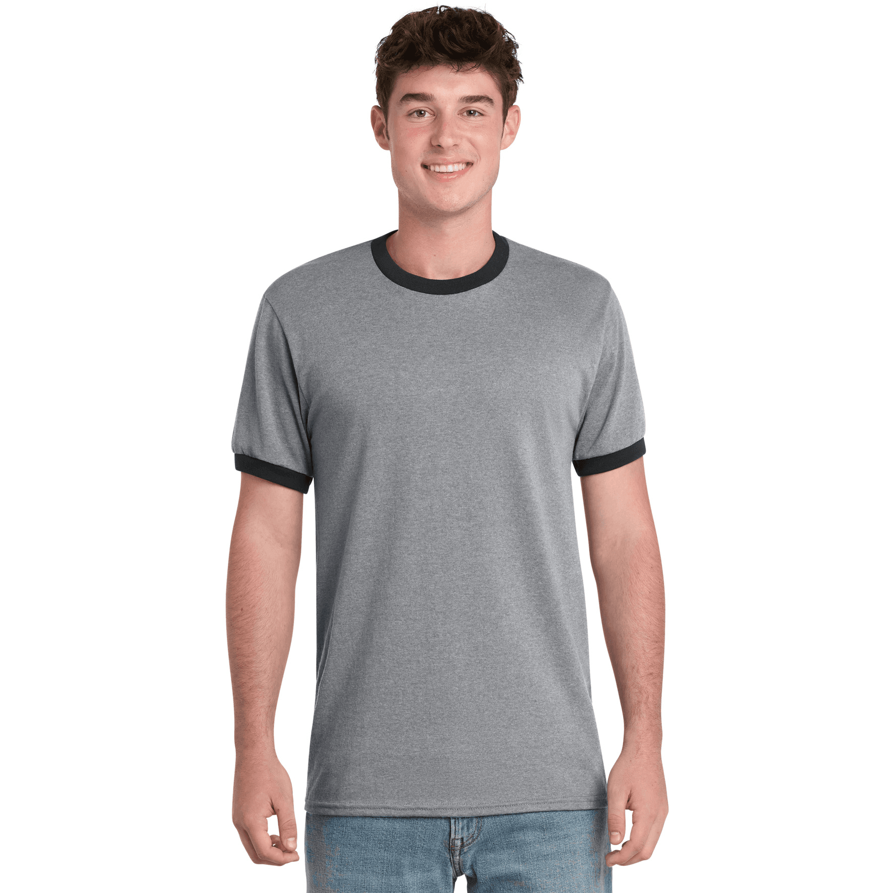 Core Cotton Ringer Tee.