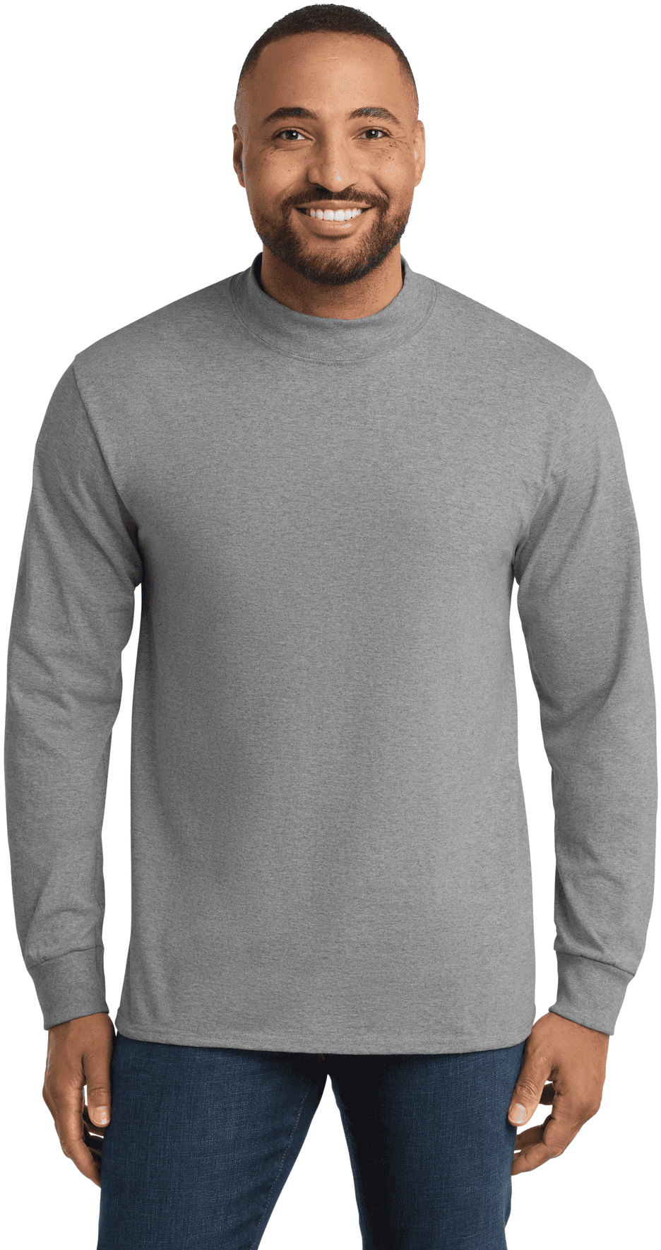 Essential Mock Turtleneck.