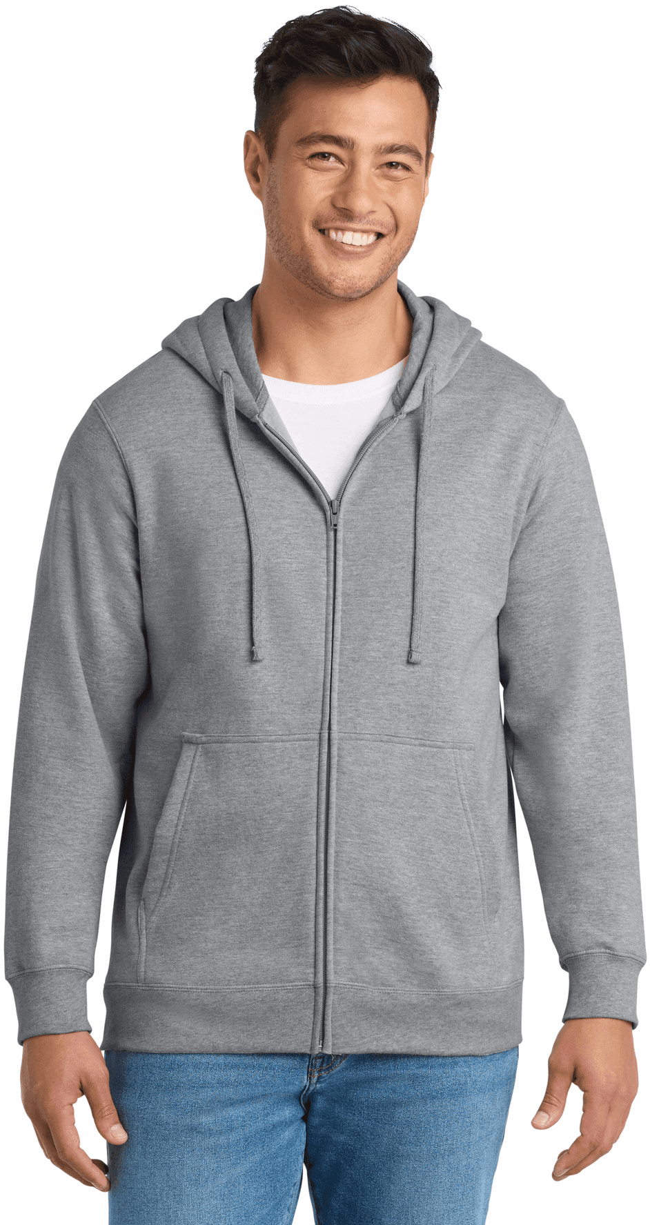 Fan Favorite Fleece Full-Zip Hooded Sweatshirt.