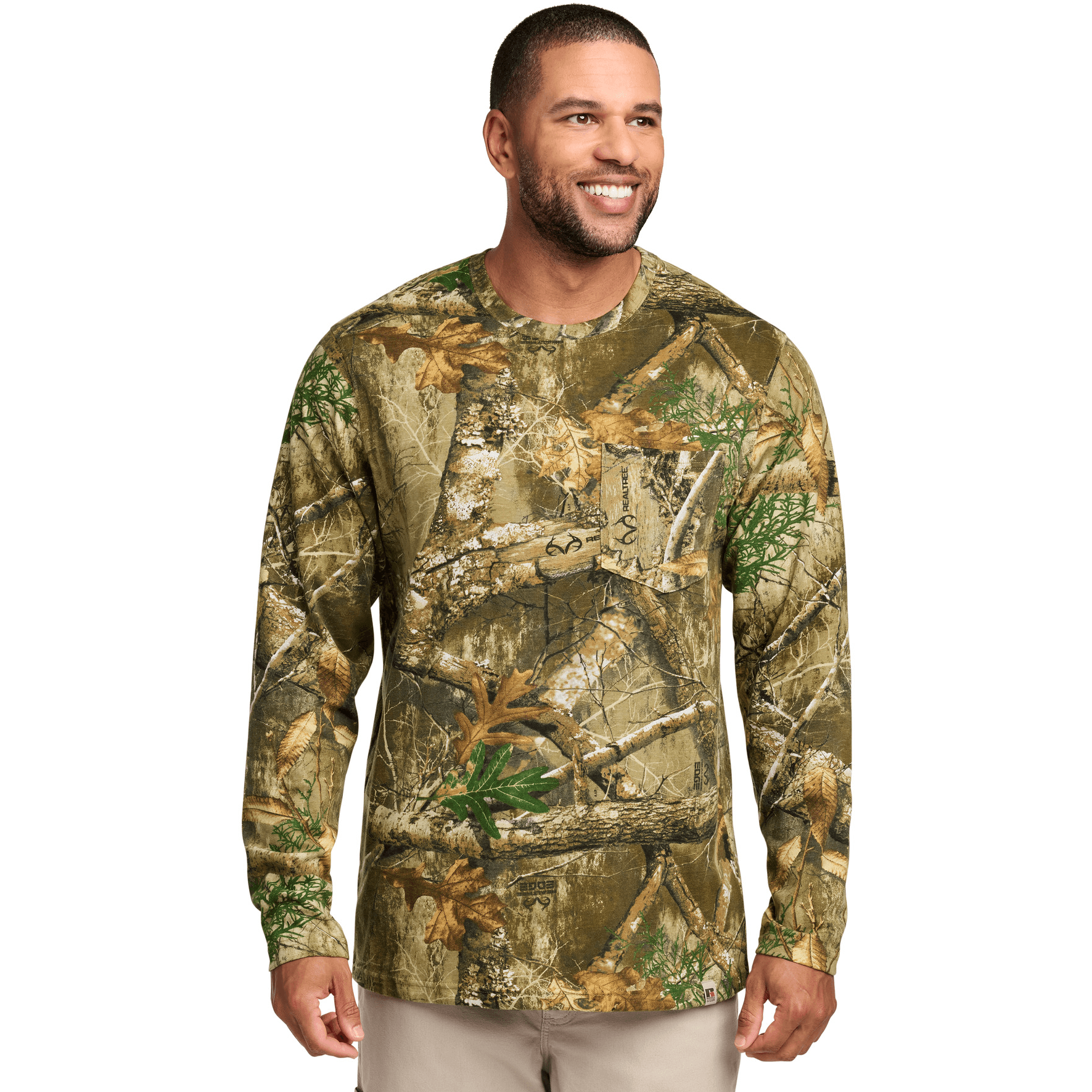 Realtree Long Sleeve Pocket Tee