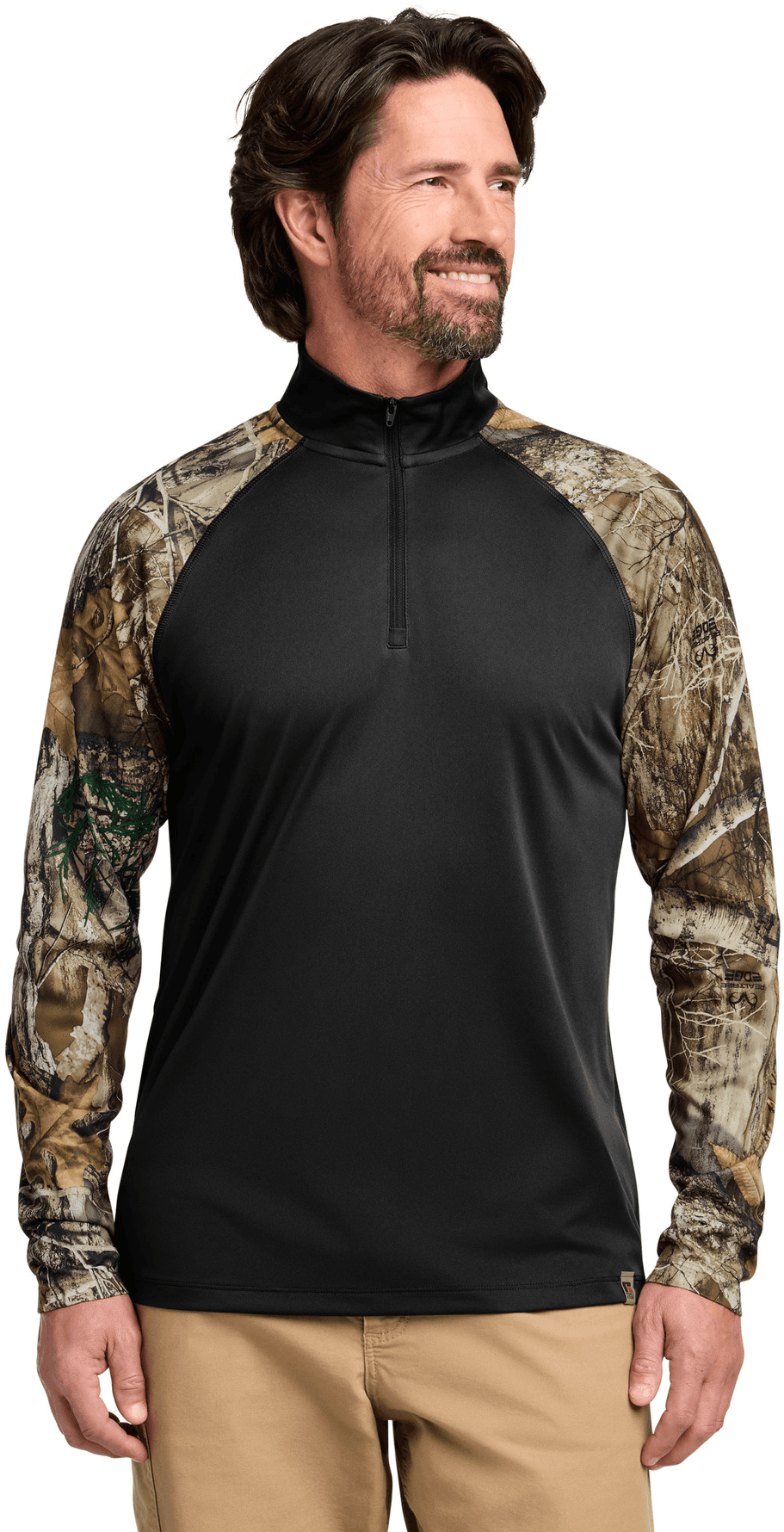 Realtree Colorblock Performance 1/4-Zip