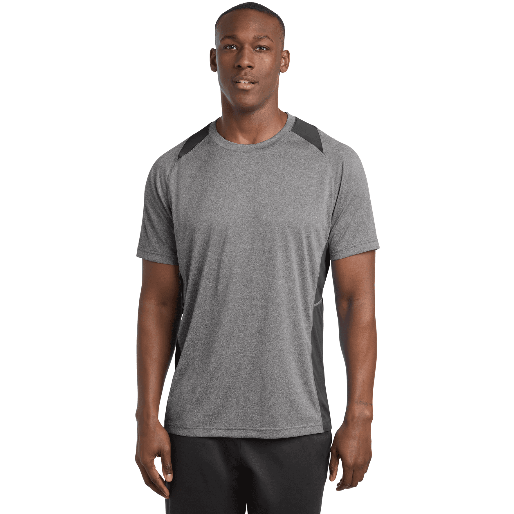 Heather Colorblock Contender Tee.