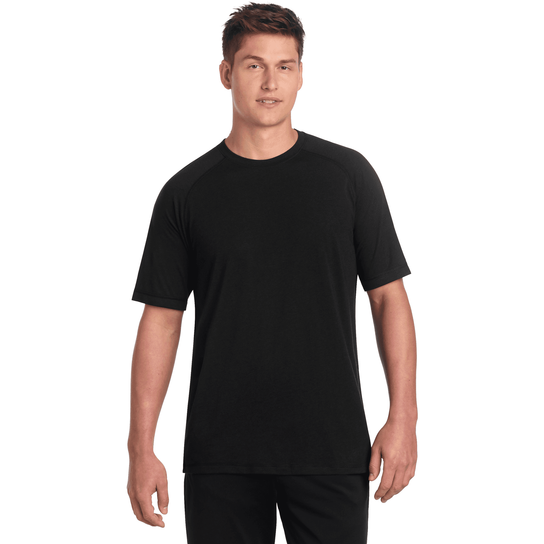 PosiCharge Tri-Blend Wicking Raglan Tee.