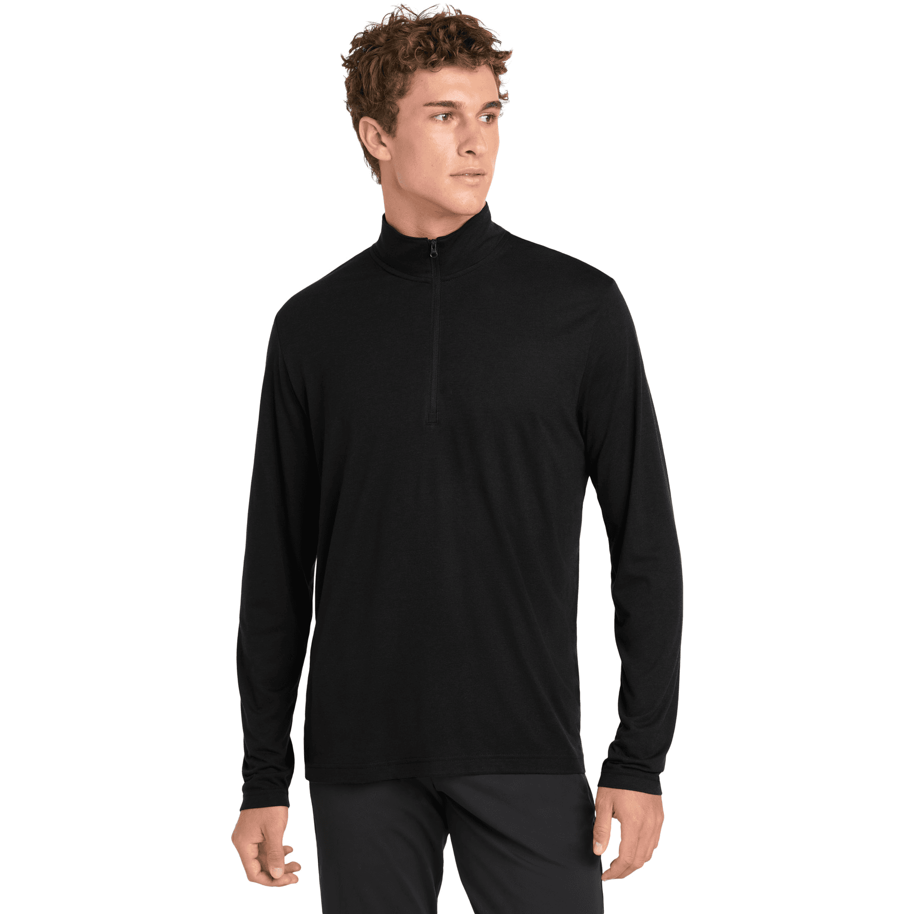 PosiCharge Tri-Blend Wicking 1/4-Zip Pullover.