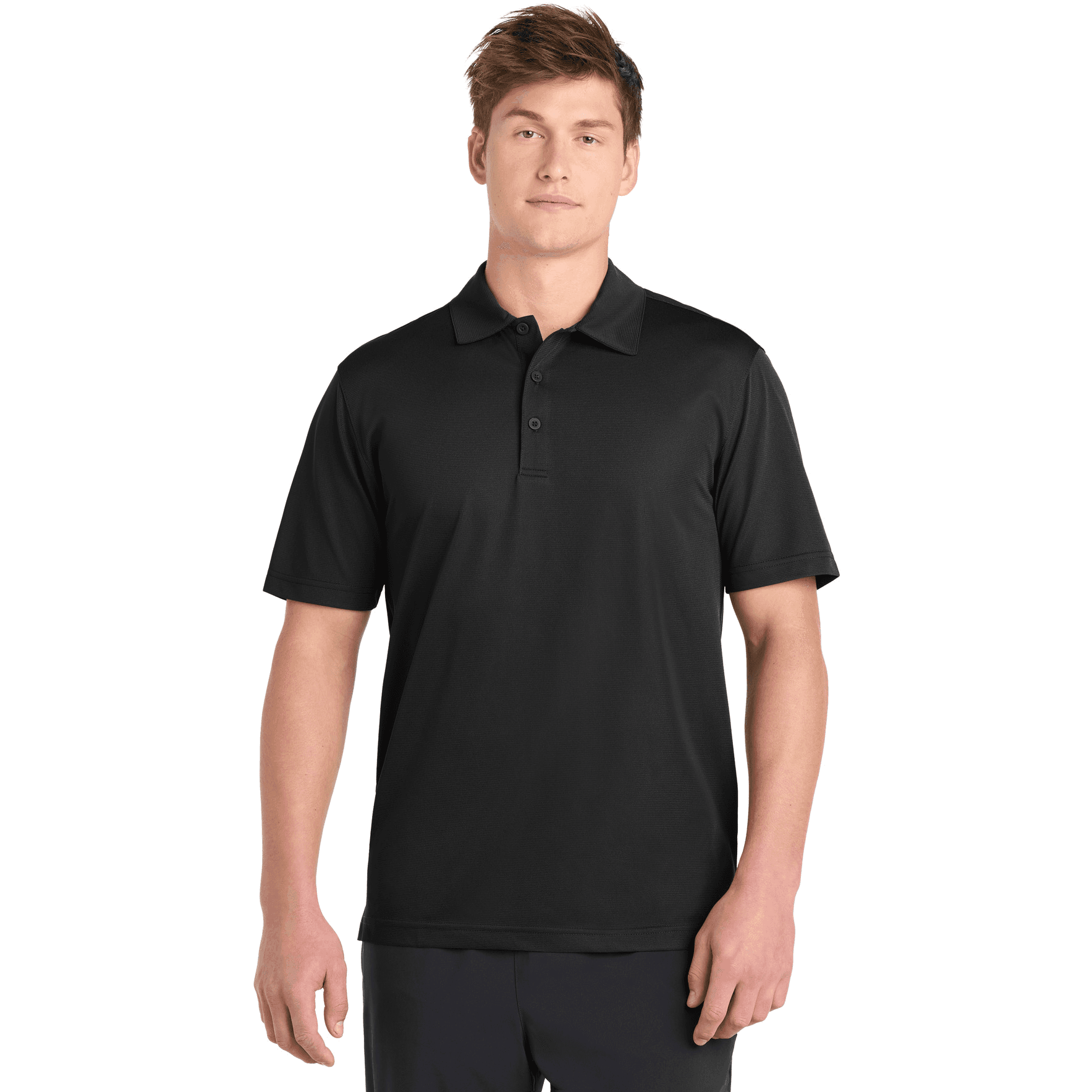 PosiCharge Active Textured Polo.