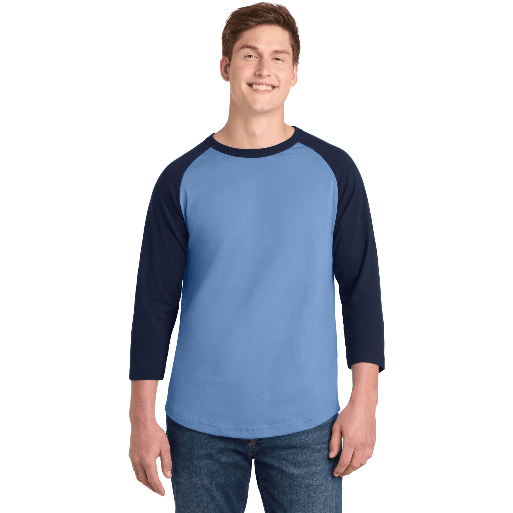 Colorblock Raglan Jersey.