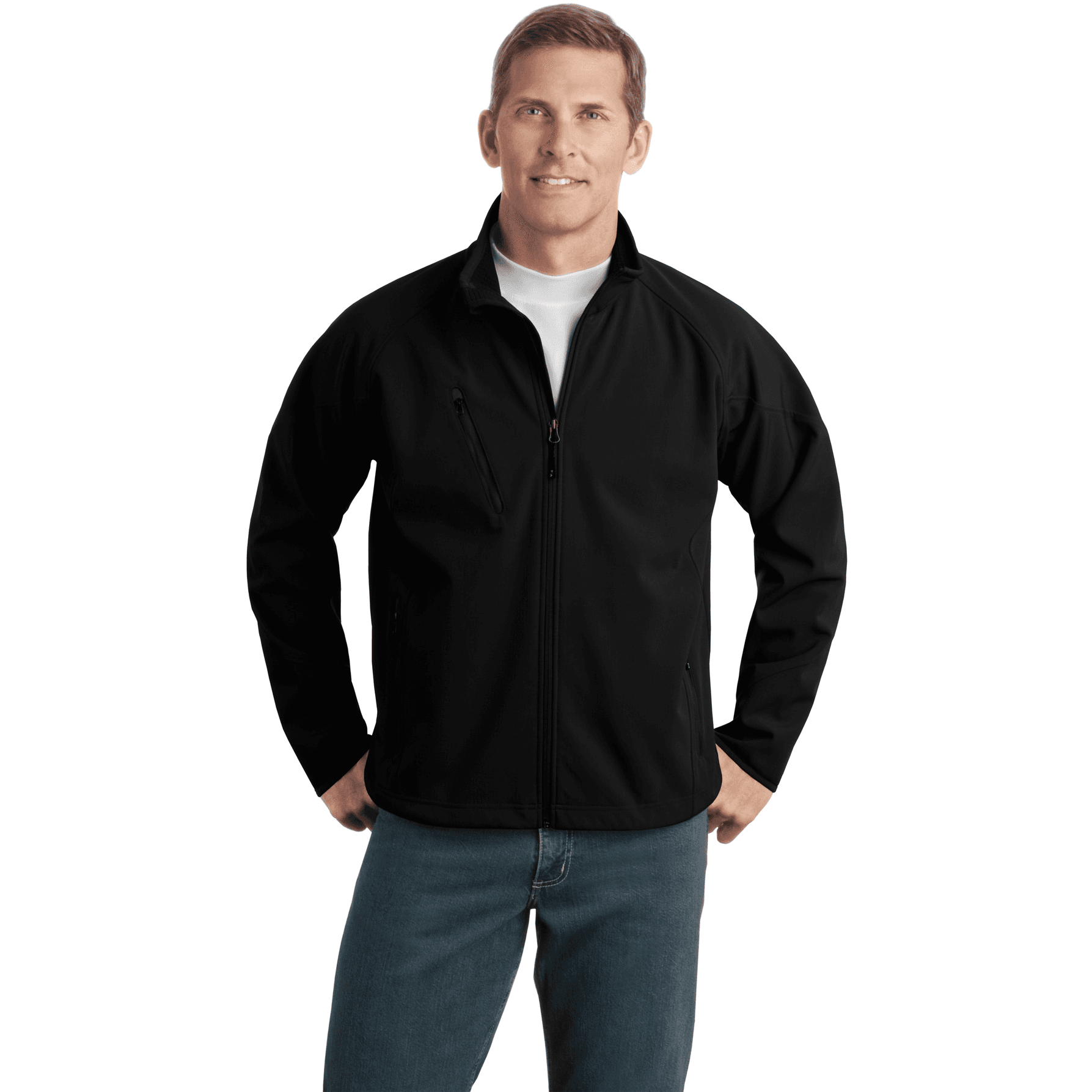 Tall Textured Soft Shell Jacket.