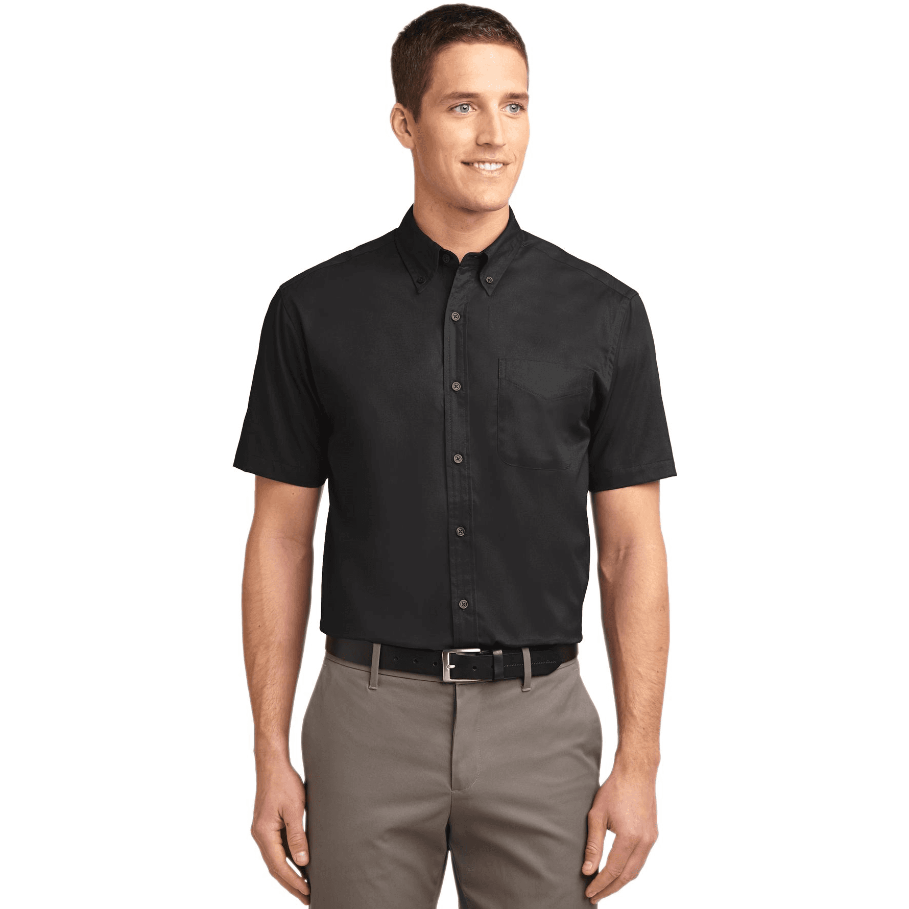 Tall Short Sleeve Easy Care Shirt.