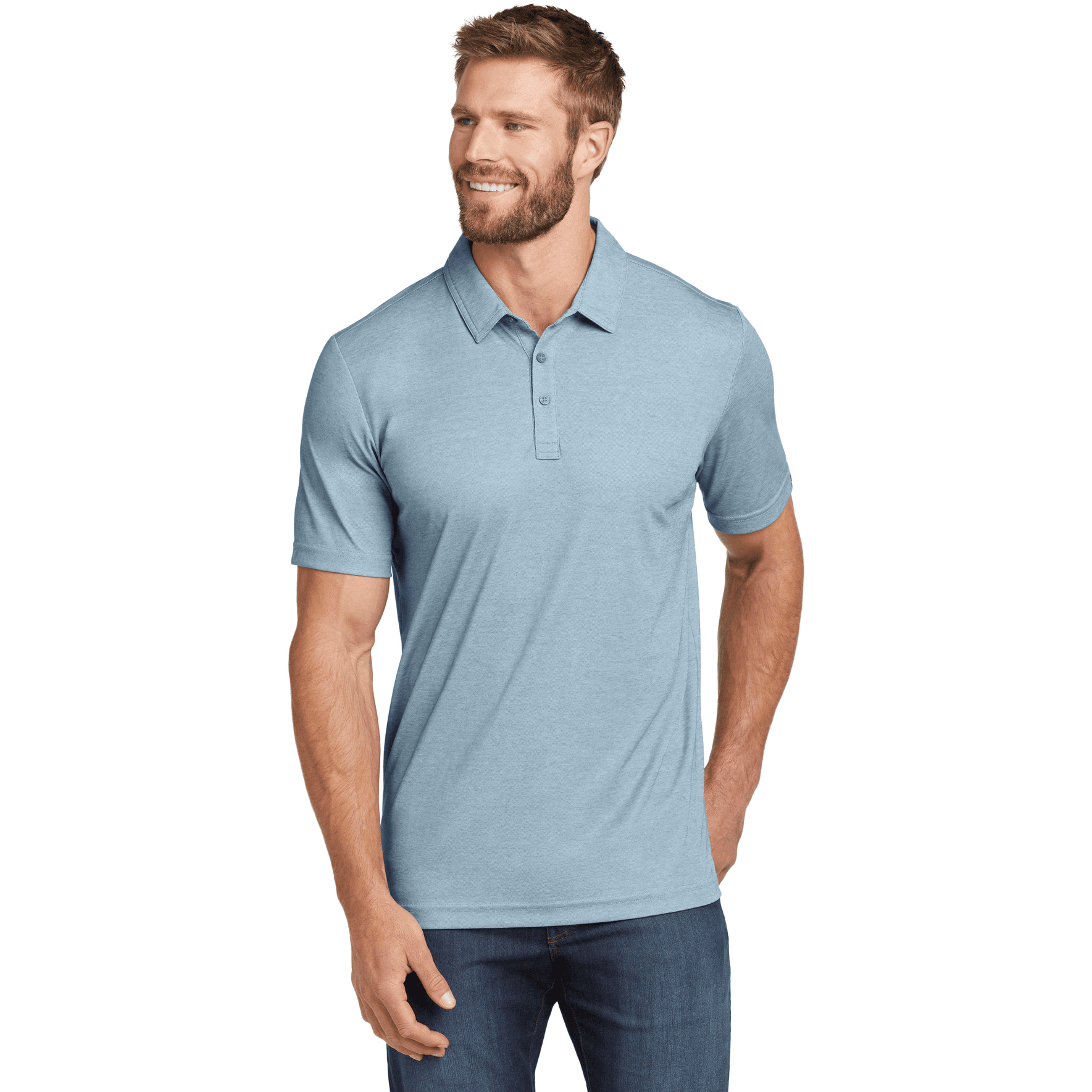 Oceanside Heather Polo.