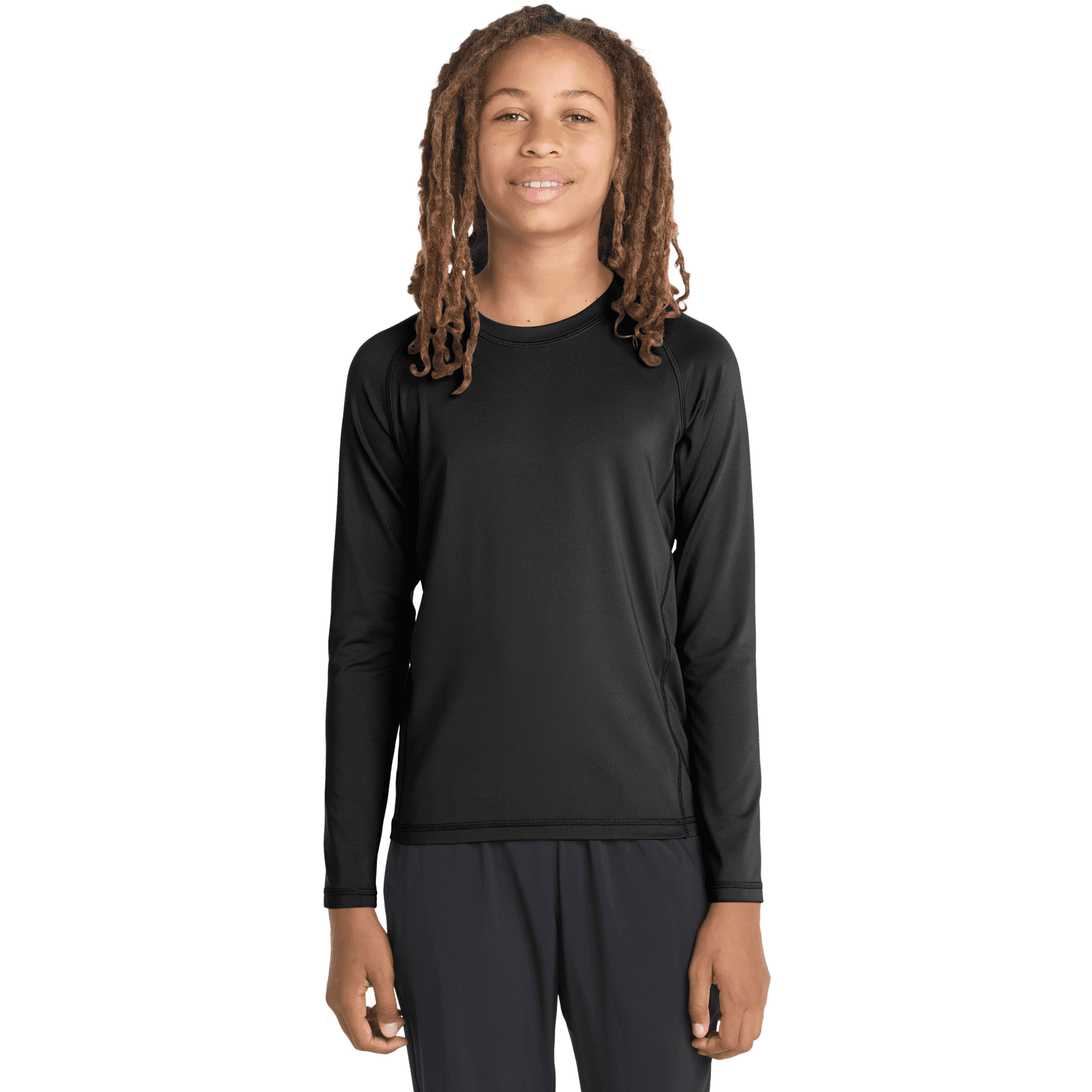 Youth Long Sleeve Rashguard Tee.