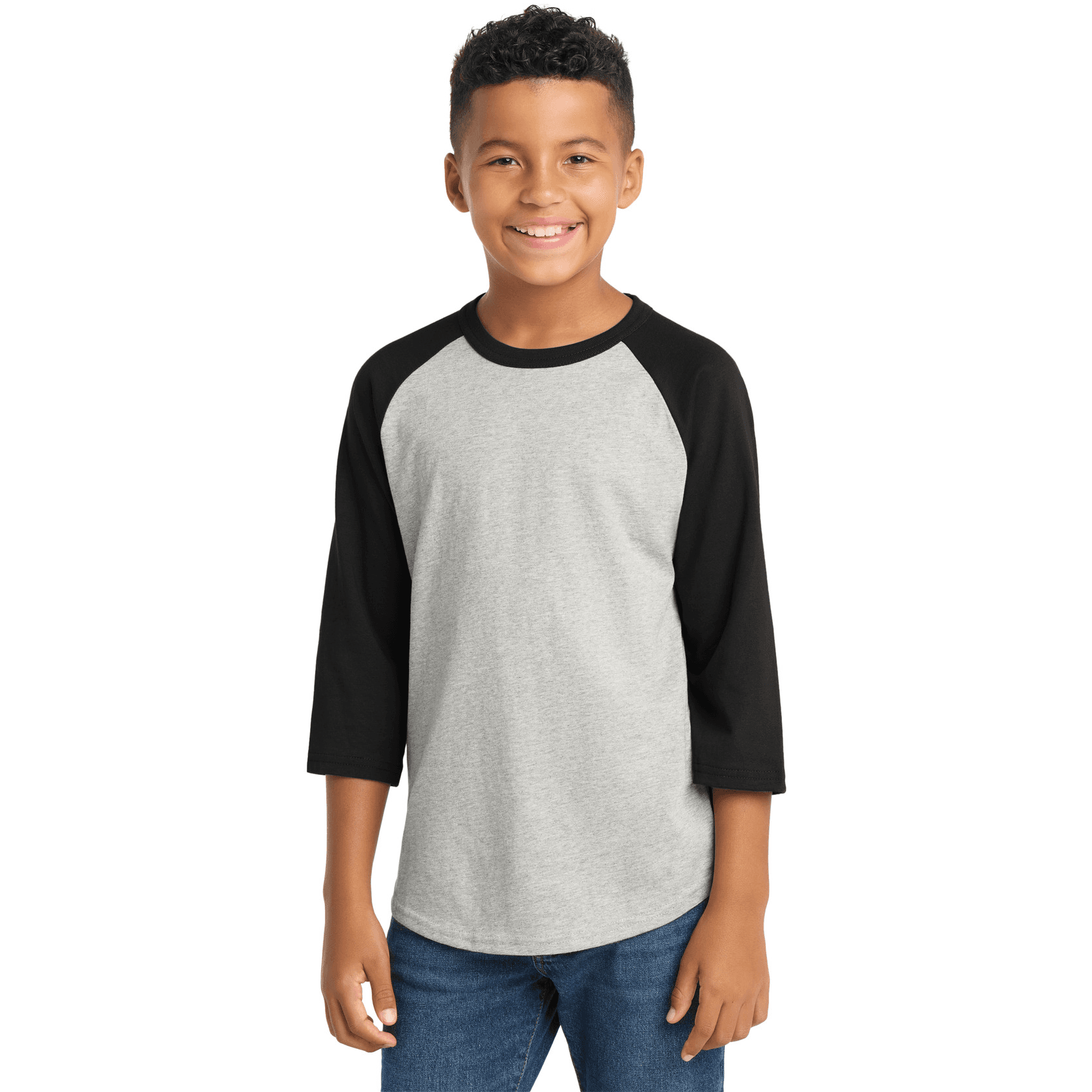 Youth Colorblock Raglan Jersey.
